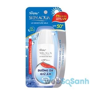 kem chống nắng dưỡng ẩm Sunplay Skin Aqua UV Moisture Milk SPF50+, PA++++ 