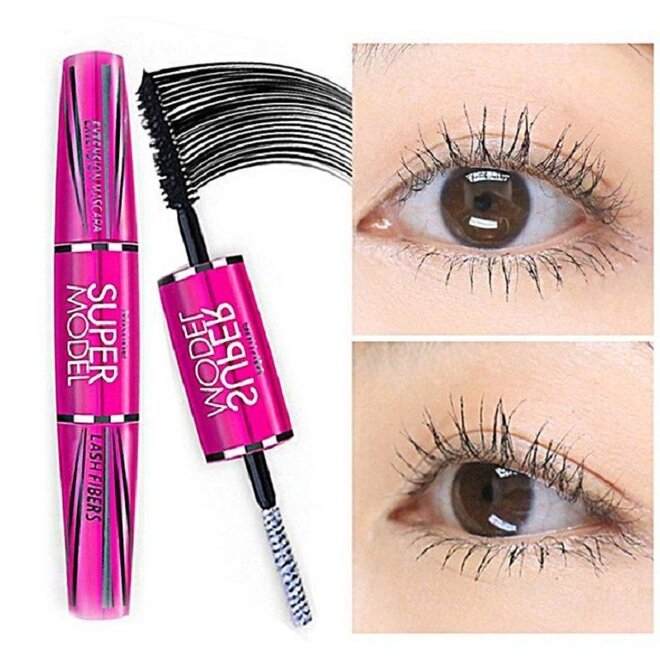 sử dụng mascara super model