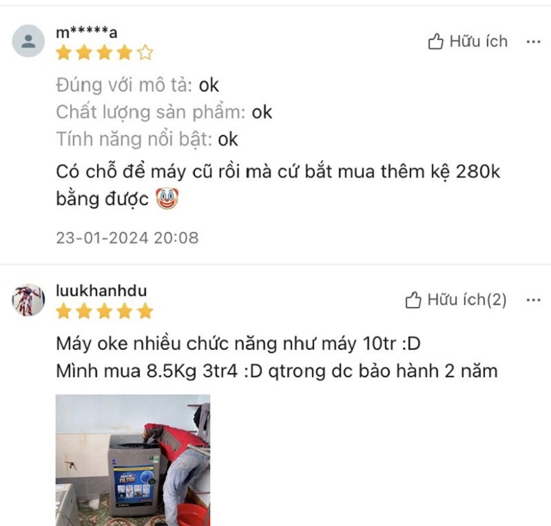 xuất xứ máy giặt Coex