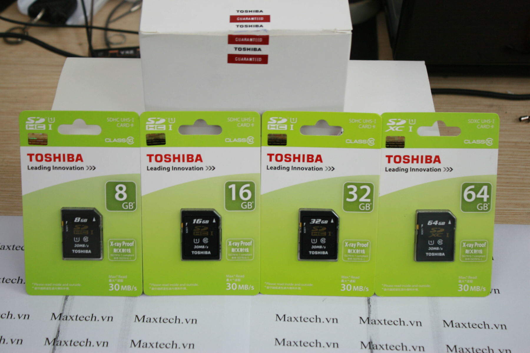 Thẻ nhớ SD 8GB Toshiba Class 10 chuẩn SDHC