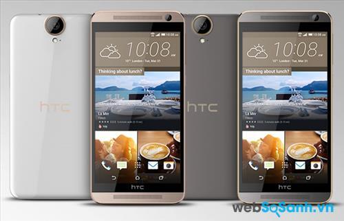 HTC One E9 Plus có thiết kế nguyên khối đậm chất của dòng Desire