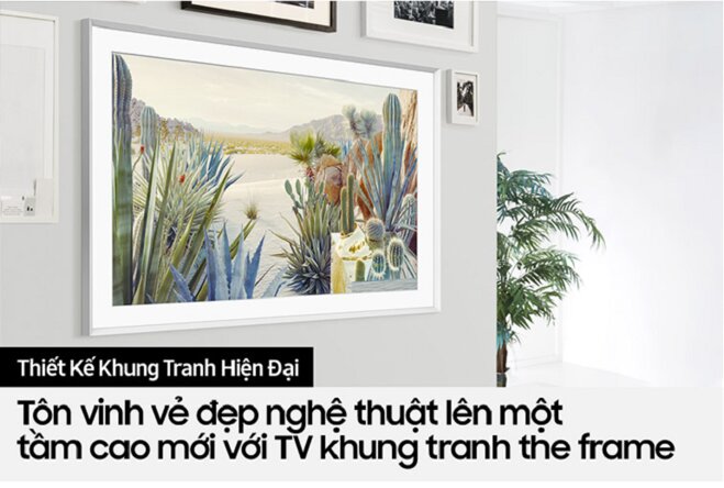 QLED Tivi Khung Tranh Samsung 4K 50 inch 50LS03A-1