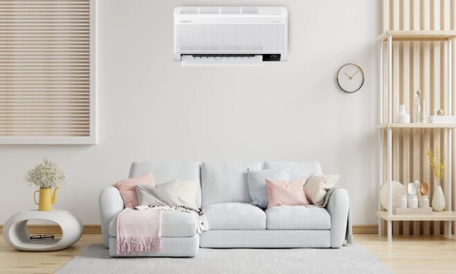 Công nghệ Wind-free của điều hòa Samsung Inverter AR10CYHAAWKNSV mang đến không gian mát lạnh thoải mái