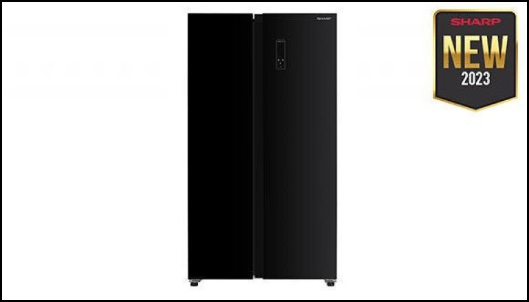 Tủ lạnh Sharp SJ-SBX530VG-BK được thiết kế với gam màu đen sang trọng, thời thượng