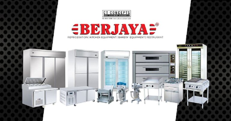 Tủ trưng bày Berjaya CCS-24SS-3 - Thiết bị cửa hàng bánh kem nên sở hữu 