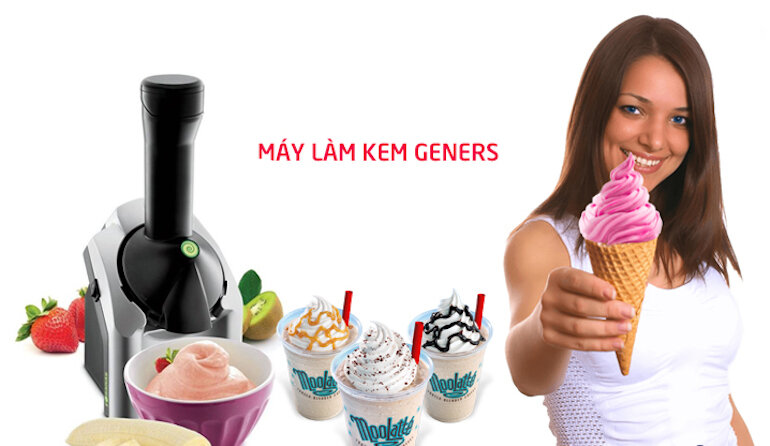 Máy làm kem hoa quả Geners