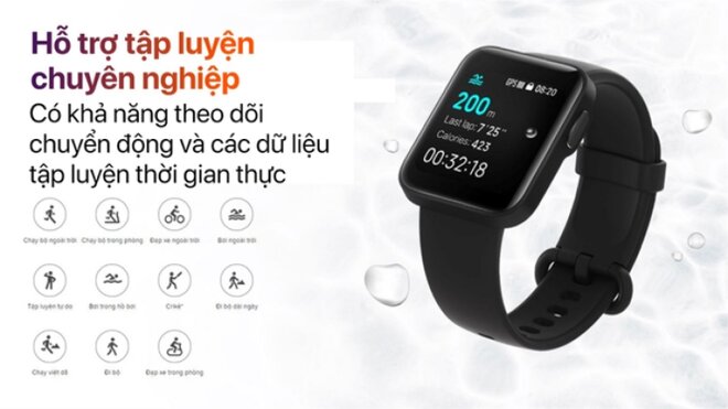 đồng hồ thông minh xiaomi mi watch lite