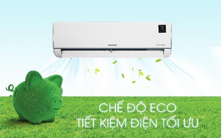 Công nghệ Digital Inverter Boost kết hợp Eco giúp tiết kiệm tối đa điện năng tiêu thụ