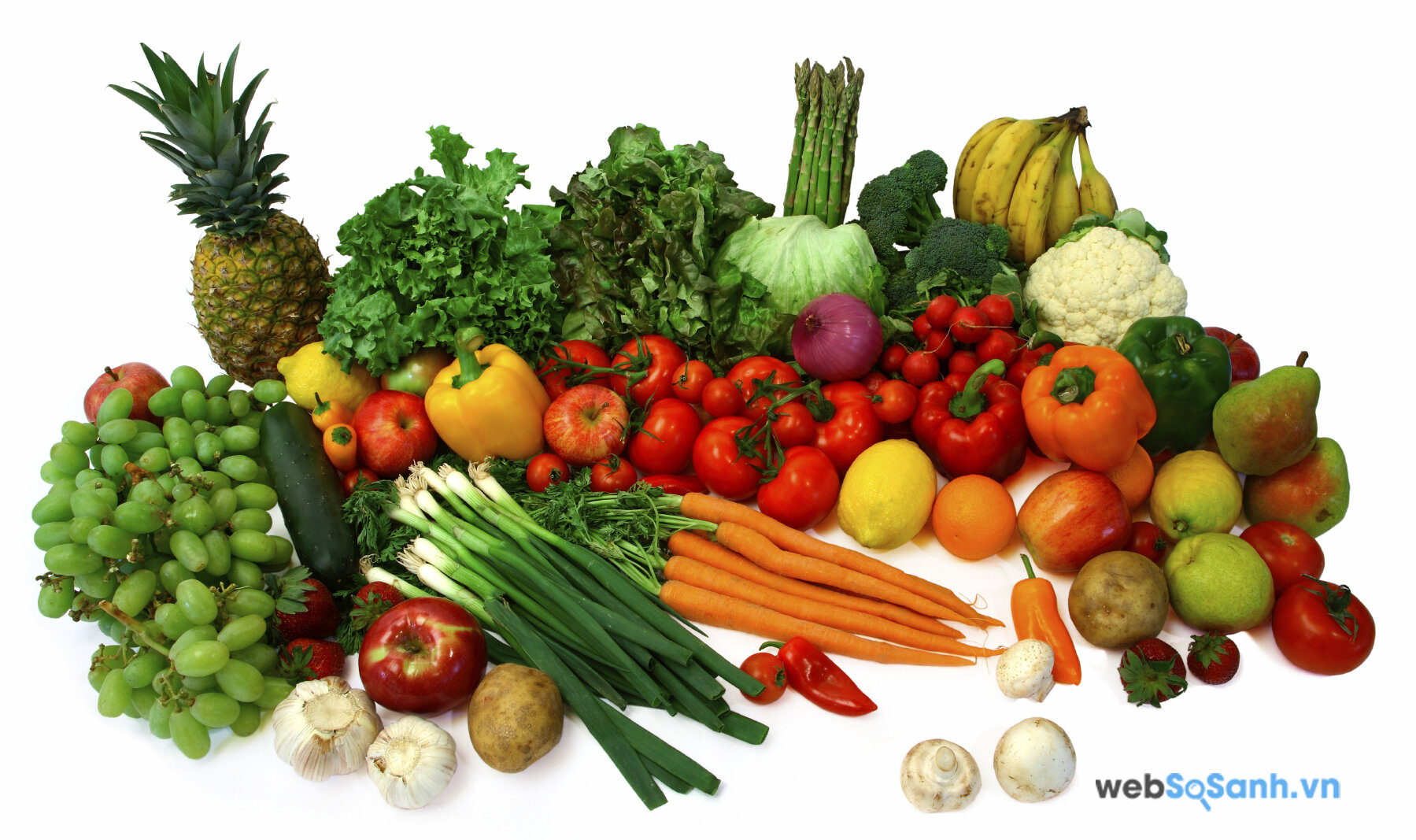 Nên ăn nhiều rau quả để bổ sung Vitamin A, C cho những trẻ mắc bệnh sởi