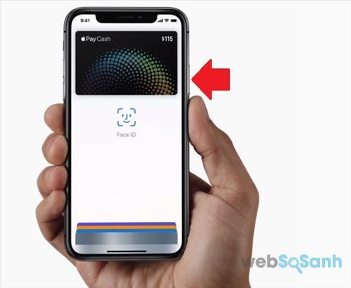 Sử dụng Apple Pay trên iPhone X