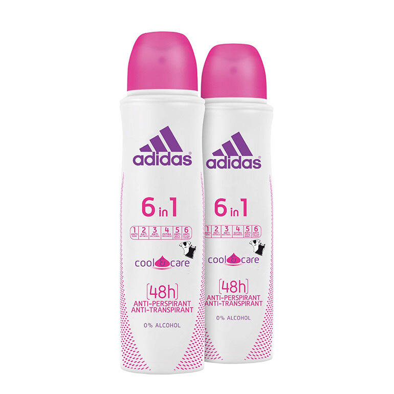 Xịt khử mùi Adidas nữ 6 in 1