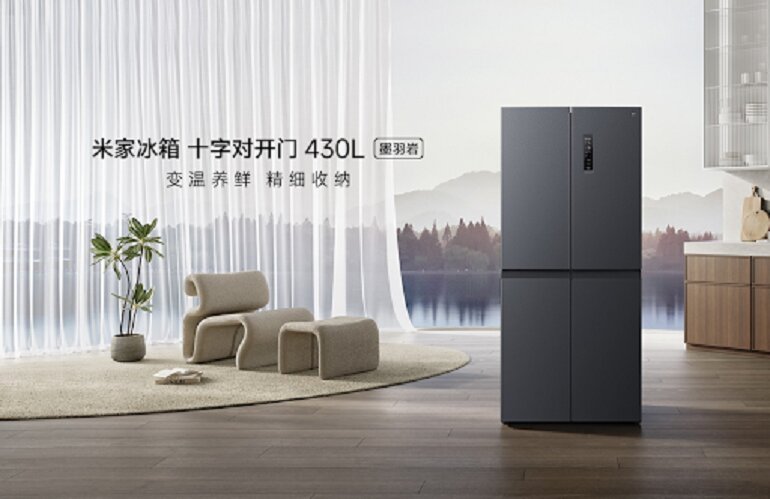 Tủ lạnh Xiaomi Mijia Cross Door 430L BCD-430WMSA và 5 mẹo sử dụng tiết kiệm điện 