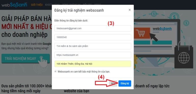 Hướng dẫn cách đưa sản phẩm lên Websosanh.vn nhanh nhất
