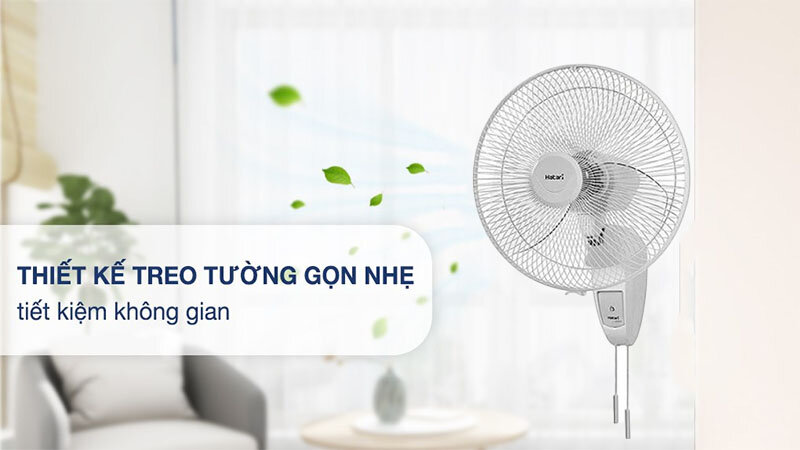 Đánh giá quạt treo tường Hatari HG-W16M4