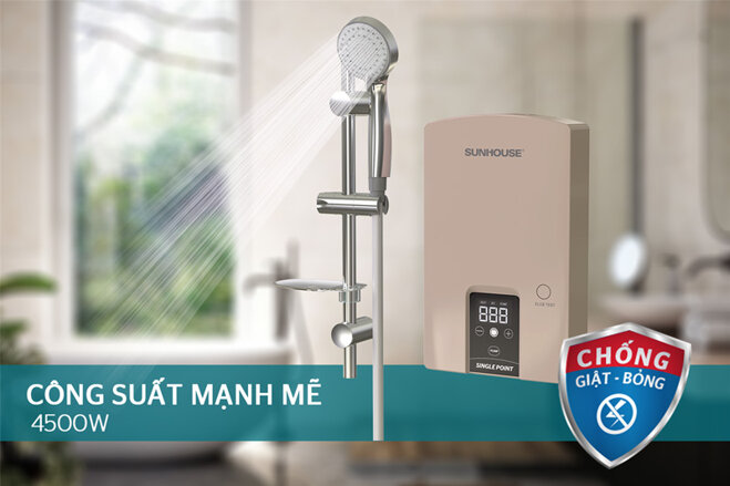 Hiệu suất của máy nước nóng lạnh Sunhouse SHA9454EP