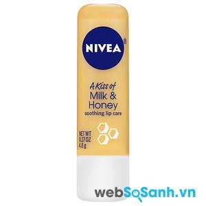 Son dưỡng môi Nivea A Kiss of Milk & Honey Lip Care