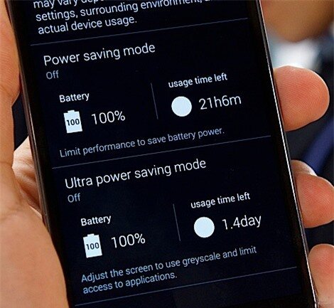Ultra Power Saving giúp Galaxy S5 tiết kiệm pin ra sao?