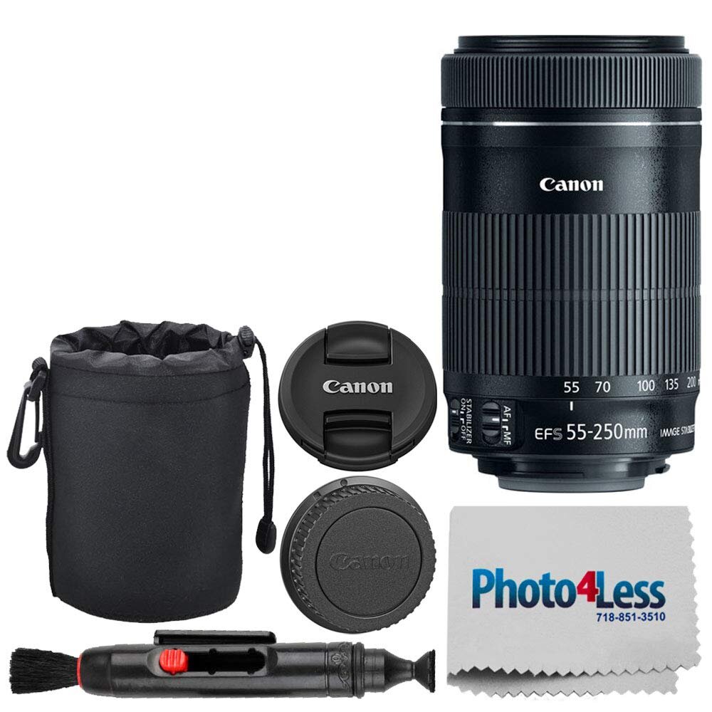 Lens Canon 55mm-250mm STM được ưa chuộng