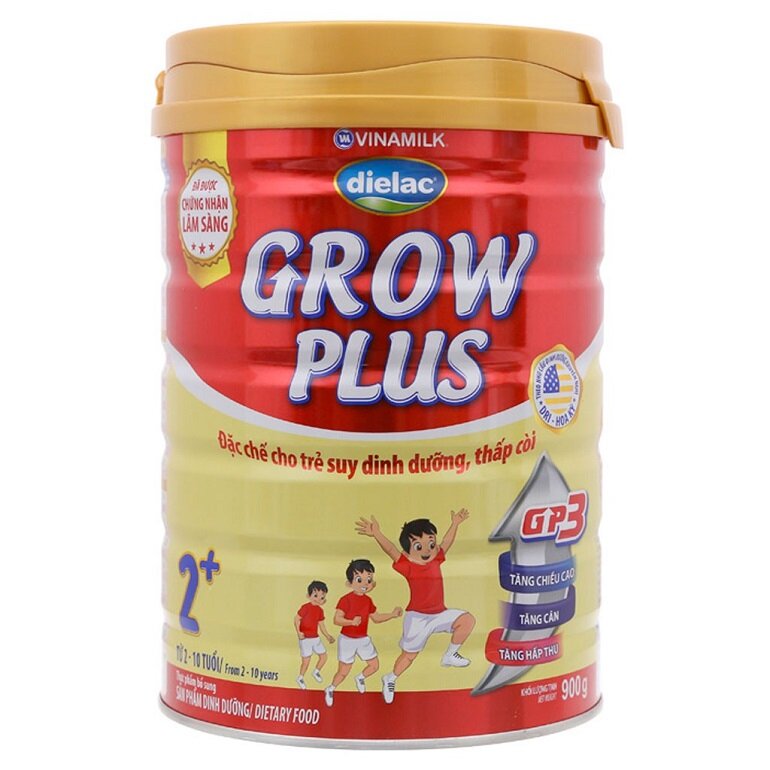 Sữa Dielac Grow Plus 2+ giúp bé phát triển khỏe mạnh