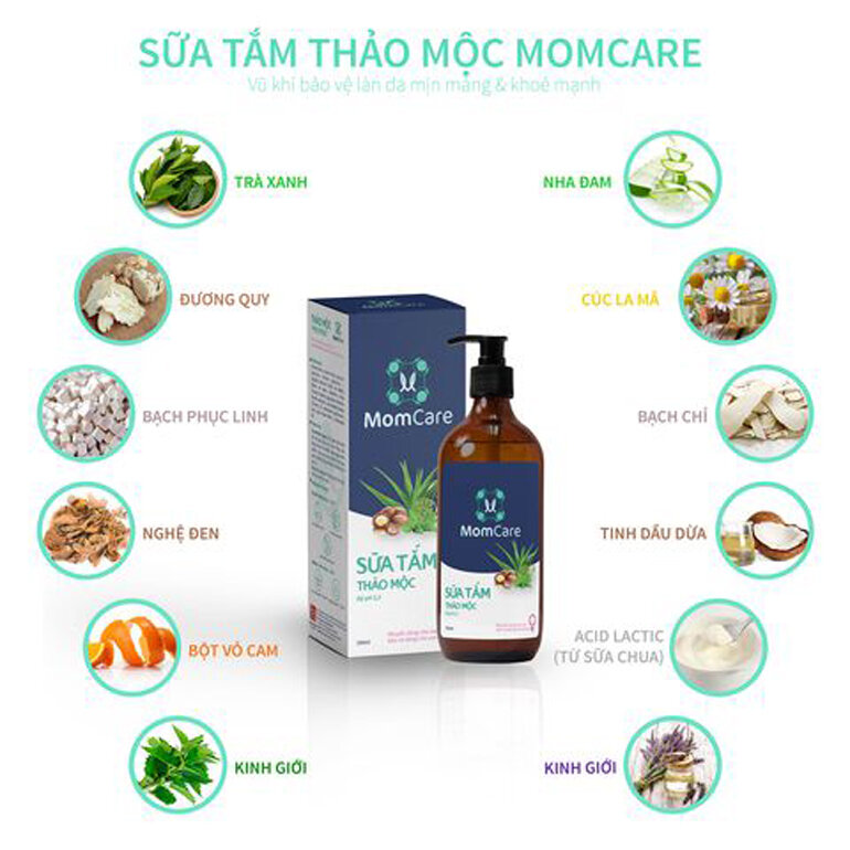 Sữa tắm Thảo mộc MOMCARE