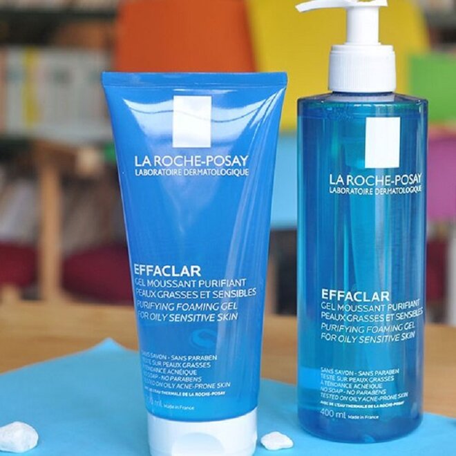 Sữa rửa mặt trị mụn La roche posay effaclar gel