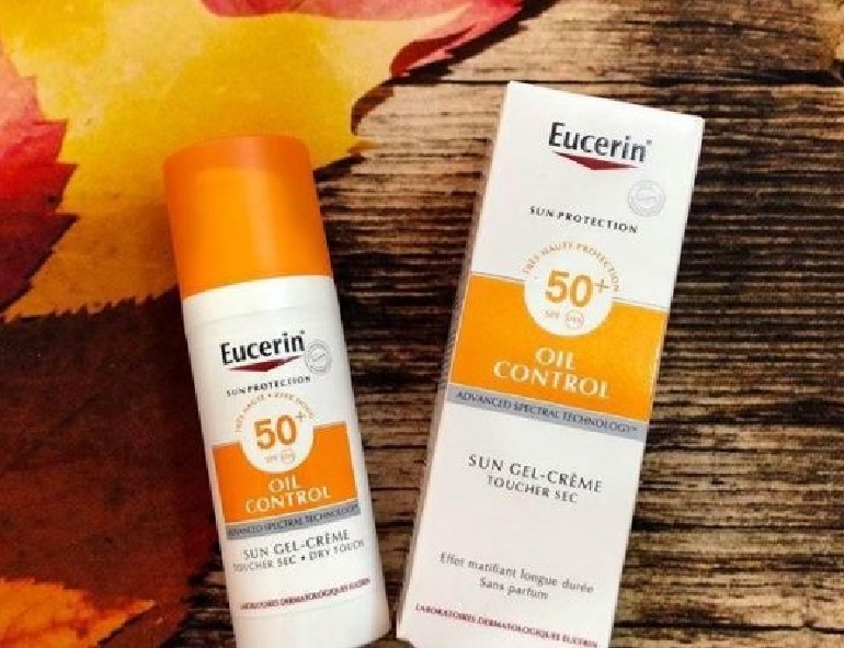 Kem chống nắng Eucerin Sun Gel Cream Oil Control