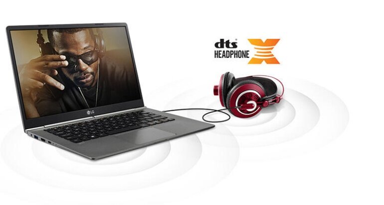 Laptop LG Gram 14Z970 i5 7200u (AH52A5) đem đến trải nghiệm âm thanh vòm tại nhà