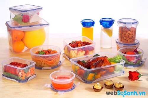 Đóng hộp thức ăn trước khi bảo quản trong tủ lạnh (nguồn: internet)