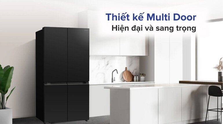 Tủ lạnh Hitachi có ngăn đông mềm sở hữu thiết kế ấn tượng