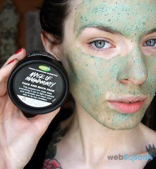 Mặt nạ dành cho da dầu Lush Presh Mask – Mask Of Magnaminty