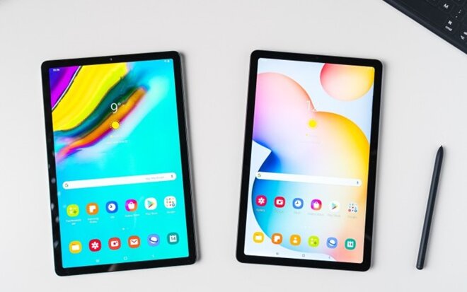 so sánh samsung galaxy tab s6 lite và galaxy tab s5e