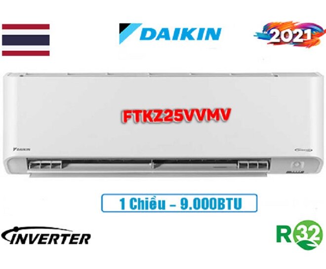 điều hòa Daikin inverter 9000 BTU