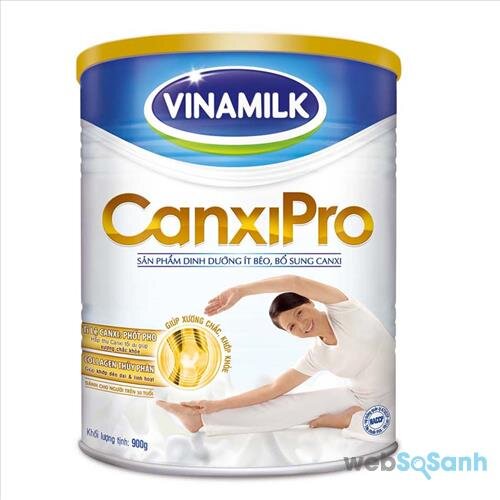 Sữa bột dành cho người lớn Vinamilk Canxipro