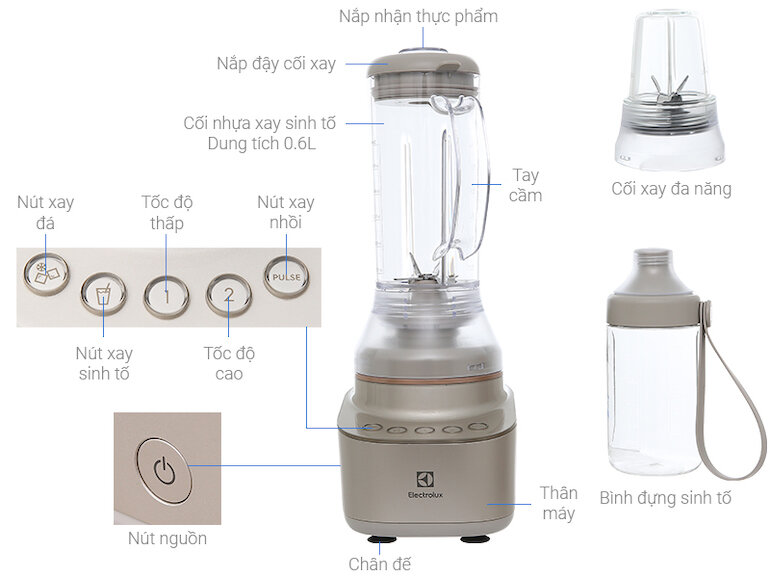 Máy xay Electrolux E7CB1-86SM