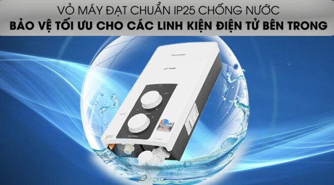 7 ưu điểm nổi bật của máy nước nóng trực tiếp Panasonic 4500W DH-4RP1VW