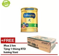 [Mua 2 lon - Tặng 1 thùng RTD] Sữa Bột Enfagrow A+ 4 DHA+ và MFGM 1.8kg