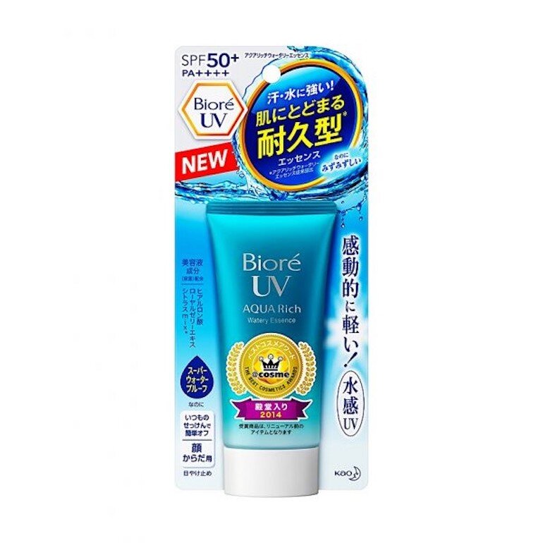 Kem chống nắng Biore UV Aqua Rich Watery Essence SPF50+ PA++++