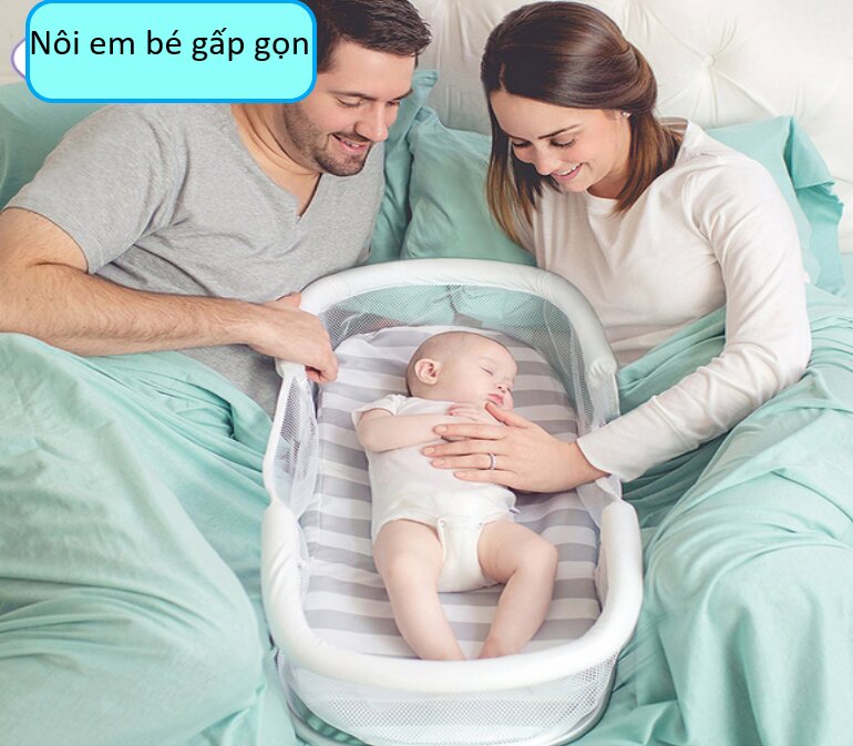 Nôi em bé gấp gọn