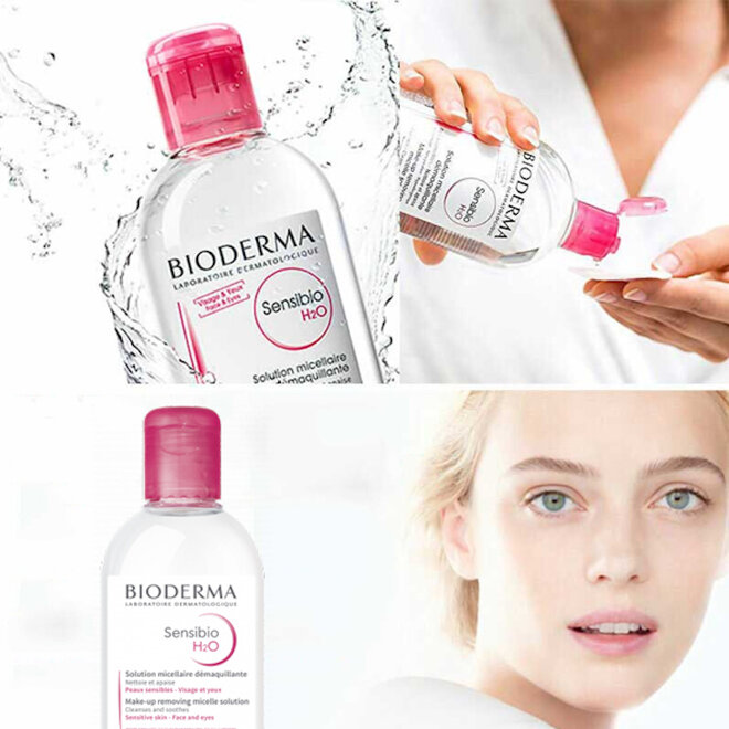 Nước tẩy trang không cồn Bioderma Sensibio H2O Micellar Water