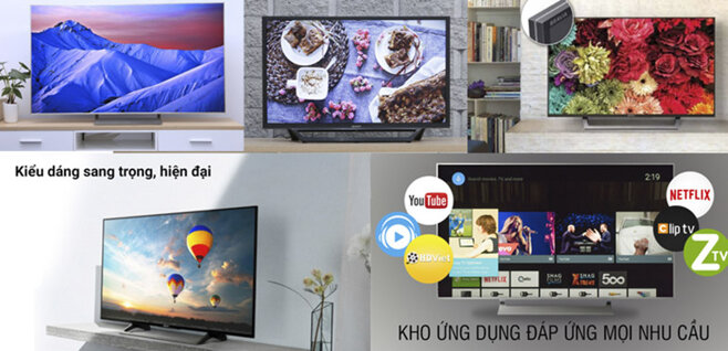 Trong năm 2018 nên lựa chọn thương hiệu smart tivi nào để 