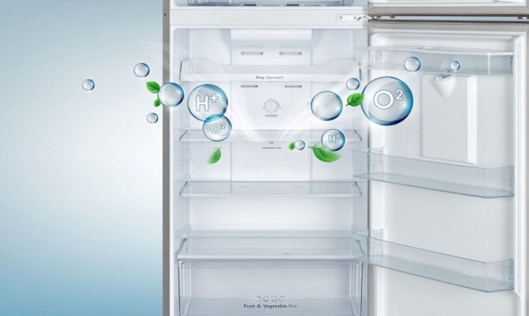 Tủ lạnh Casper RT-230PB được trang bị bộ lọc than hoạt tính khử mùi
