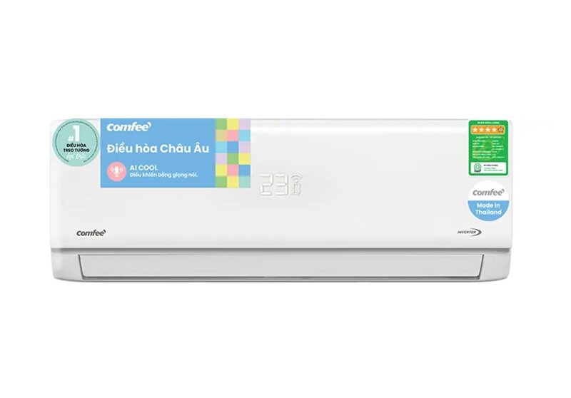 Comfee CFS-10VDM giá nhỉnh 5 triệu, điều hòa tiết kiệm điện 5 sao, kiểm soát ẩm bằng AI