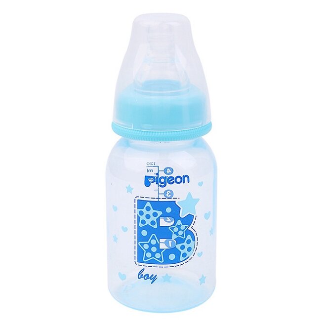 Giá bán của bình sữa Pigeon 120ml van chống sặc hiện là khoảng 129.000 VNĐ