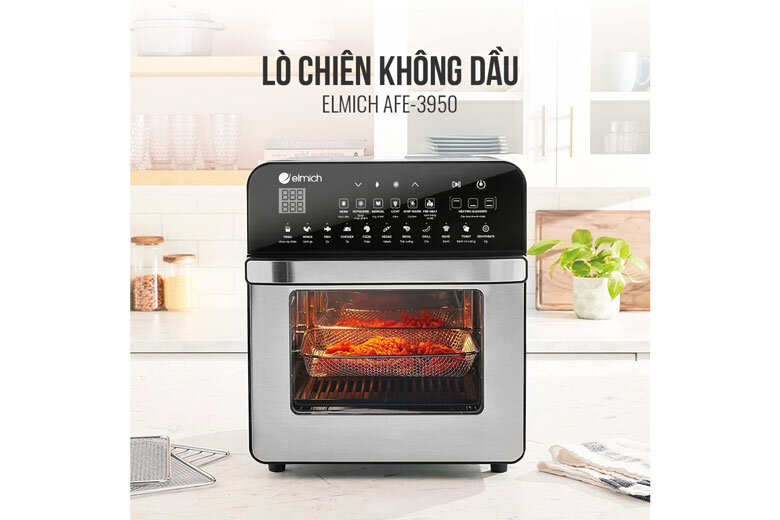 lò chiên không dầu Elmich AFE-3950 14lít