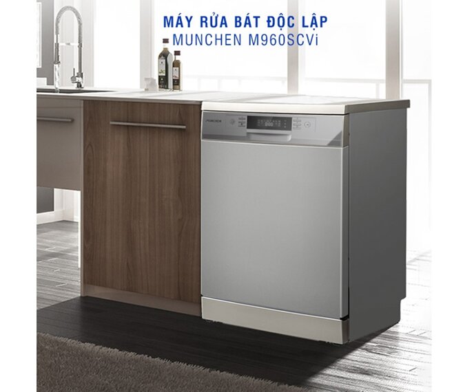 Máy rửa bát độc lập Munchen 15 bộ M960SCVI