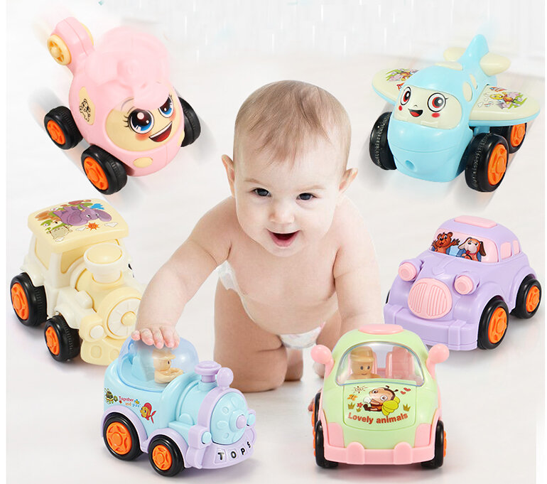 Xe đồ chơi giúp các bé 1 tuổi phát triển