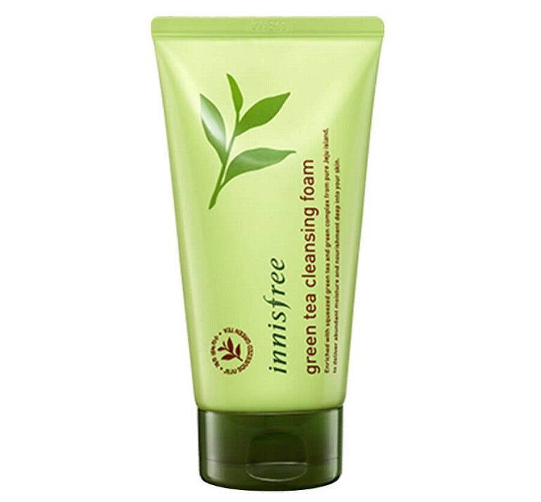 Sữa rửa mặt hàn quốc Innisfree Green Tea Cleansing Foam