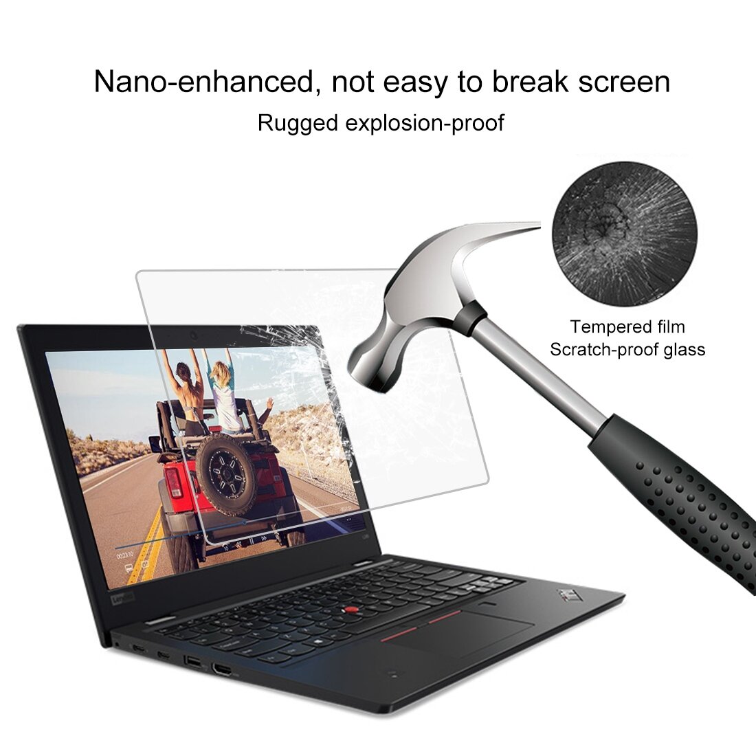 ThinkPad L380 sở hữu màn hình công nghệ nano bền đẹp