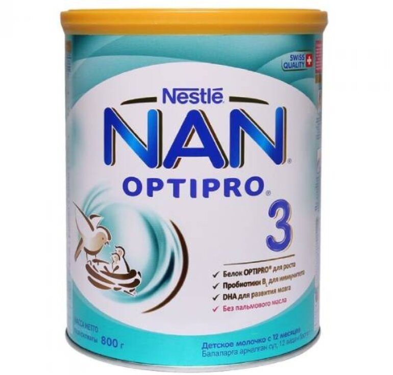 Sữa Nan Nga số 3 cho trẻ từ 1 tuổi trở lên