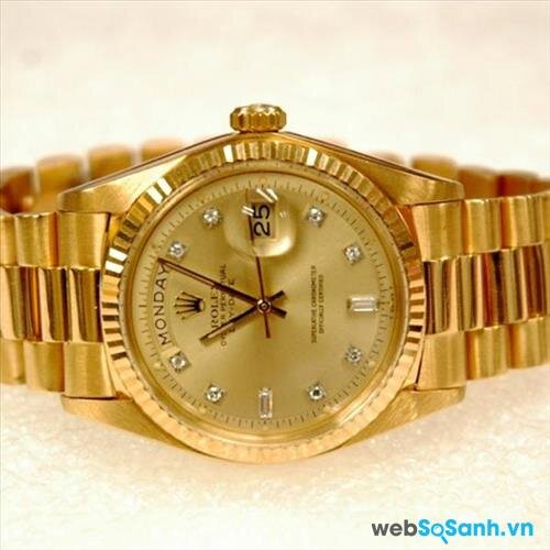 Đồng hồ Rolex chính hãng có giá từ trăm triệu trở lên